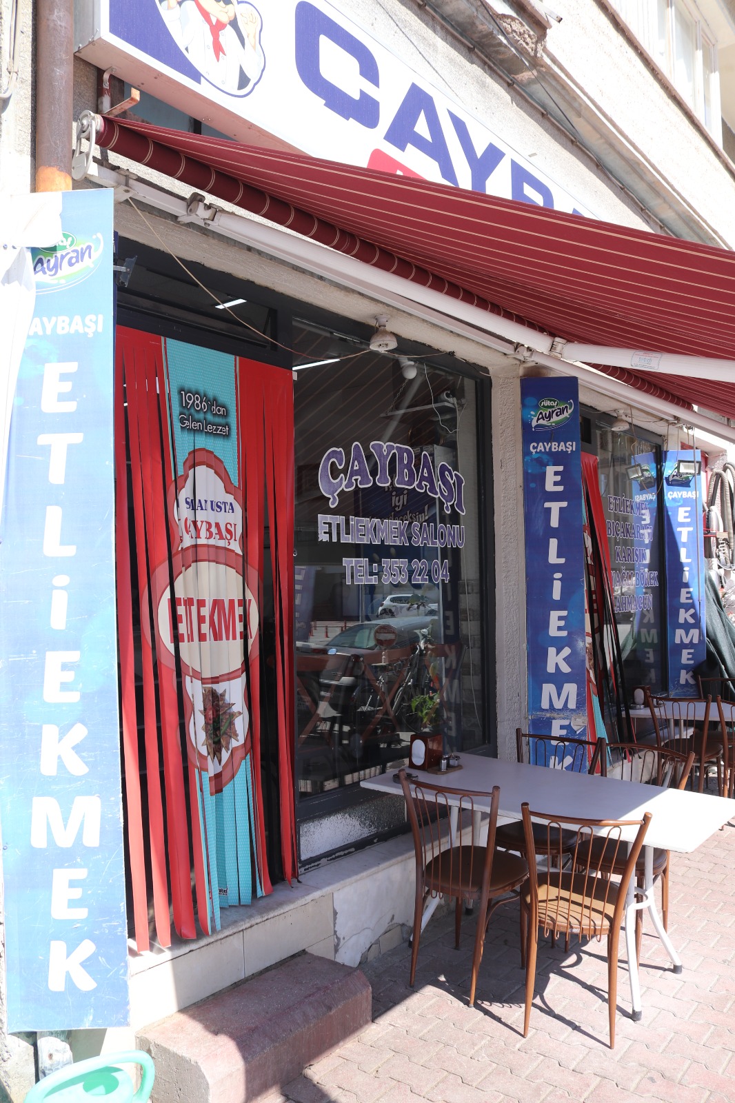 Restoran Girişi - Konya Etliekmek Salonu